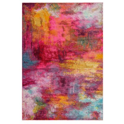 An Image of Asiatic Amelie Abstract Rectangle Woven Rug - 80x150cm