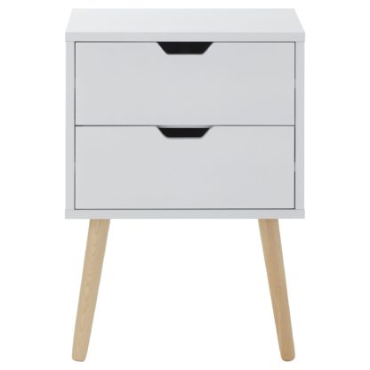 An Image of Nyborg Bedside Table Dark Grey