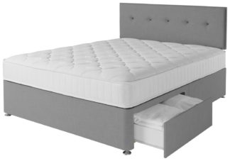 An Image of Argos Home Dalham 800 Pkt Memory 2Drw Divan-Small Double