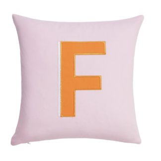 An Image of Argos Home Letter F Cushion