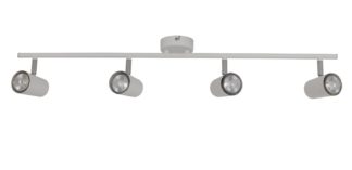 An Image of Argos Home Spotlight 4 Light Bar - Matt White