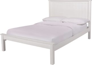 An Image of Habitat Grafton Small Double Bed Frame - White