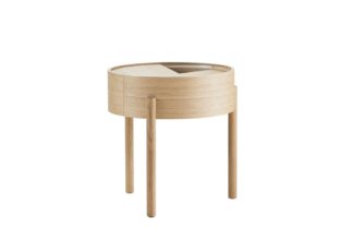 An Image of Woud Arc Side Table Oak