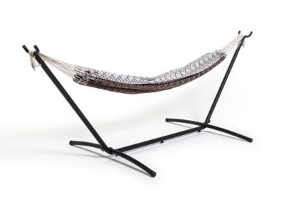 An Image of Habitat Metal Hammock - Boho