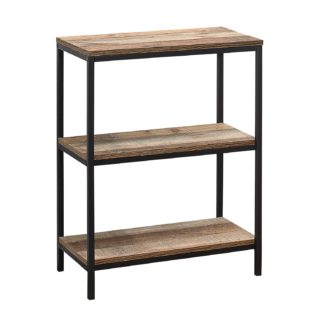 An Image of Urban Rustic 3 Tier Bookcase - Natural Natural