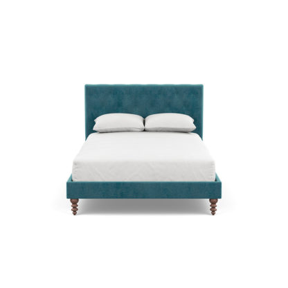 An Image of Heal's Balmoral Bedstead Double Brushed Cotton Cadet