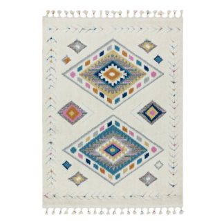 An Image of Asiatic Ariana Shaggy Moroccan Rectangle Rug - 120x170cm