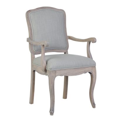 74d705f8d4ba9659a10b543c223516076649d4b78d535d6949f02280d0bf3ad9.jpg An Image of Amelie Carver Chair Brown Brown