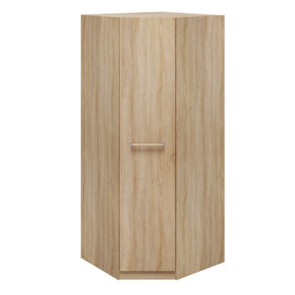 An Image of Hampton Corner Wardrobe Brown