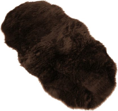 An Image of Homemaker Faux Fur Sheep Shape Rug - 75x90cm - Natural