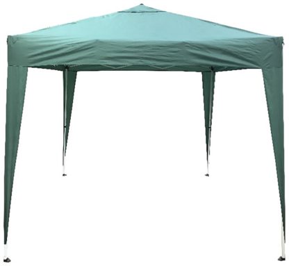 An Image of Argos Home 2.4m x 2.4m Pop Up Garden Gazebo - Green