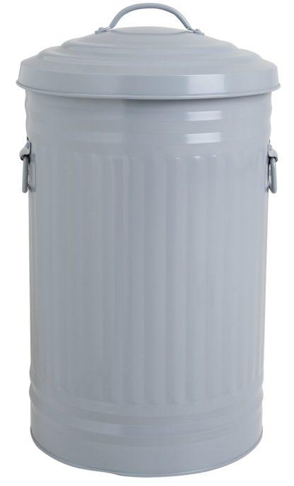 An Image of Habitat Alto 32 Litre Lift Top Bin - Grey