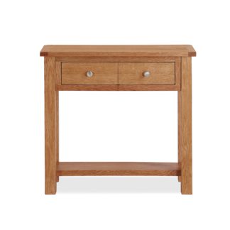 An Image of Bromley Oak Console Table Natural