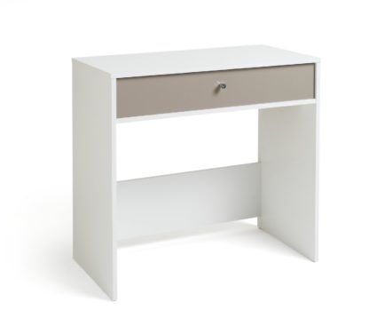 An Image of Habitat Compact Laptop Desk - White