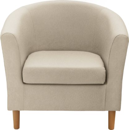 An Image of Habitat Fabric Tub Chair - Teal