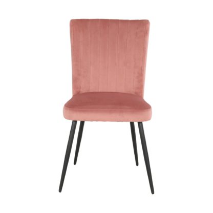 79db04c6dc2b644a3851a3c69b951bbaf82191db002ea36328d9d8e3e2546a11.jpg An Image of Taylor Dining Chair Rose (Pink)