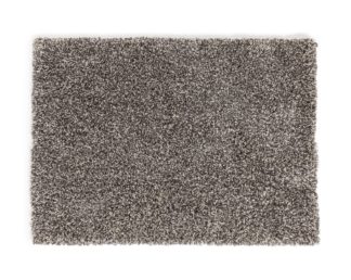 An Image of Habitat Shaggy Marl Rug - 120x170cm - Charcoal