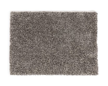 An Image of Habitat Shaggy Marl Rug - 120x170cm - Charcoal