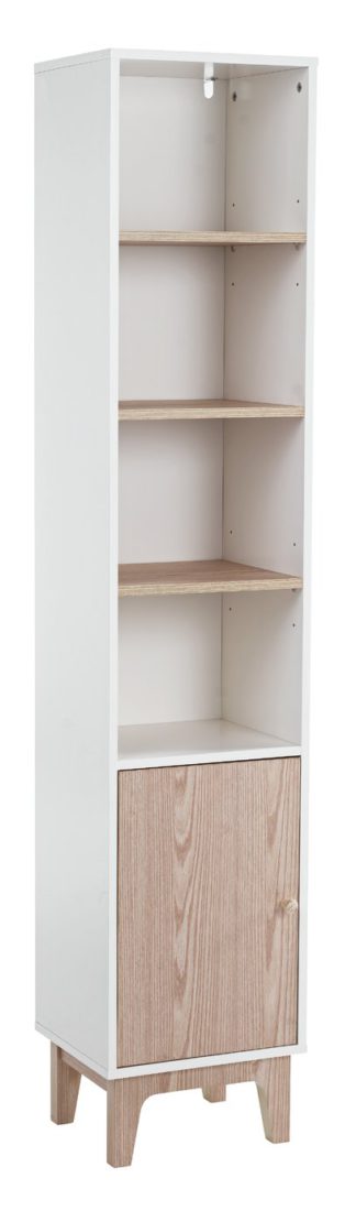 An Image of Argos Home Apartment Tallboy - Two Tone