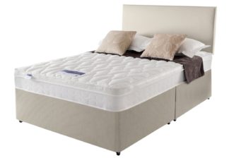 An Image of Silentnight Auckland Kingsize Divan Bed - Natural