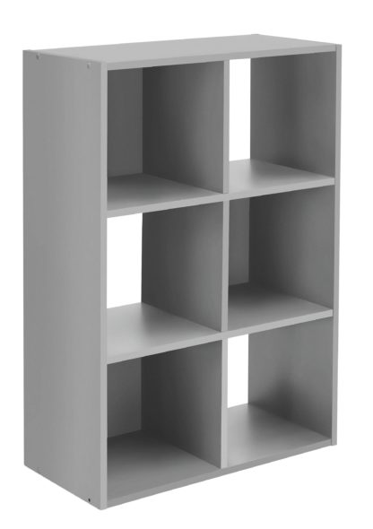 An Image of Habitat Squares 6 Cube Storage Unit - White