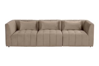 An Image of Essen Three Seat Sofa – Taupe