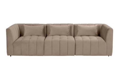 An Image of Essen Three Seat Sofa – Taupe