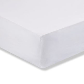 An Image of Sustainable Easy Care Fitted Sheet White