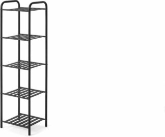 An Image of Kane 5 Tier Storage Rack, Black