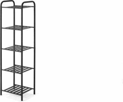 An Image of Kane 5 Tier Storage Rack, Black