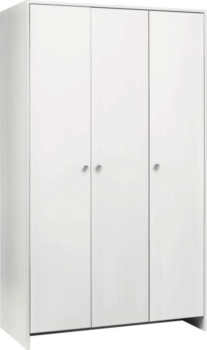 An Image of Argos Home Seville 3 Door Wardrobe - Oak Effect