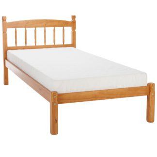 An Image of Pickwick Wooden Bed Frame Pine