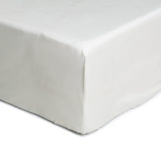 An Image of Argos Home Cotton Tencel Fitted Sheet - Double