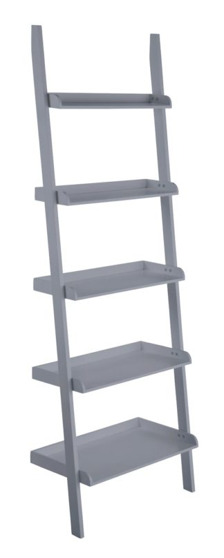 An Image of Habitat Jessie Wide Bookcase - Grey