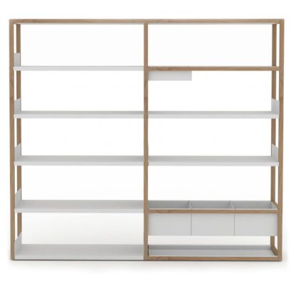 An Image of Case Lap Tall Shelving 2m Complete Without Drawers