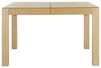 An Image of Habitat Drio Extending Oak 4-10 Seat Dining Table