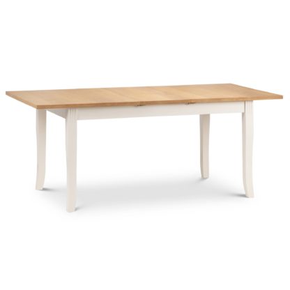 An Image of Davenport Extending Dining Table Ivory