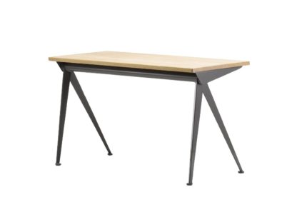 An Image of Vitra Compass Direction Desk Red