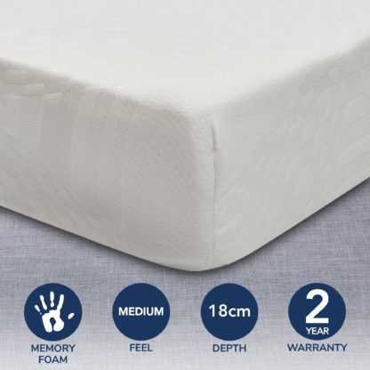 89063660766ad0cde1247c6ab0948b384d5e5e2131af98a3cbcdae4cae059bf5.jpg An Image of Memory Foam Rolled Mattress White