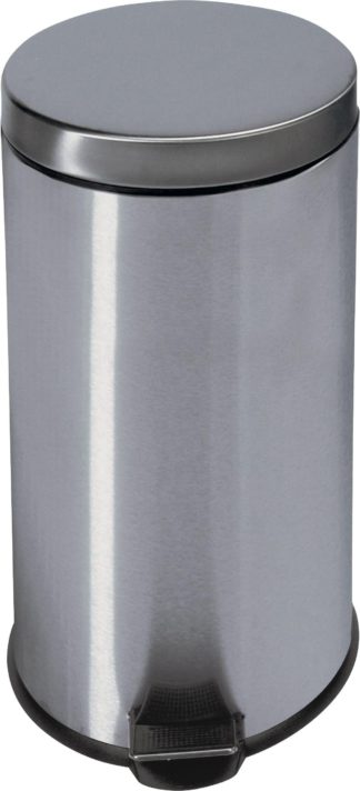 An Image of Argos Home 30 Litre Kitchen Pedal Bin - Silver