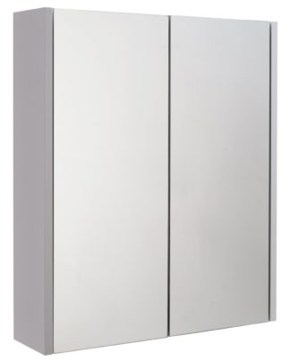 An Image of Argos Home 2 Door Mirrored Bathroom Cabinet - White