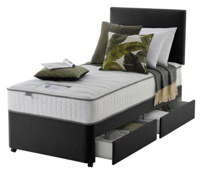 An Image of Silentnight Middleton 800 PKT Memory 2DRW Divan Ccoal SGL