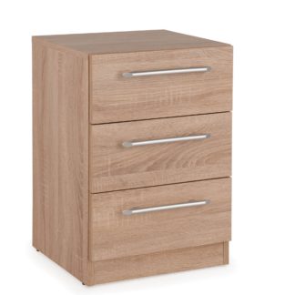 An Image of Holborn Oak Bedside Table Natural