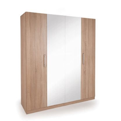 8d59c2debf38689bf266bf434fbf94383341e1086536d06b3363e134dc2e26bf.jpg An Image of Holborn 2 Door Wardrobe Natural