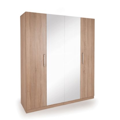 An Image of Holborn 2 Door Wardrobe Natural