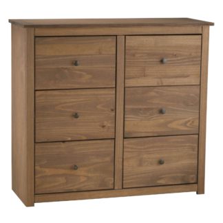 An Image of Santiago 6 Drawer Chest Natural