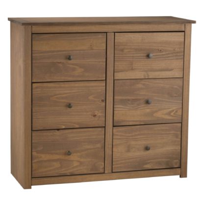 An Image of Santiago 6 Drawer Chest Natural
