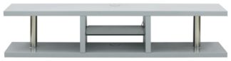 An Image of Polar Wall Mounted LED TV Unit - Grey