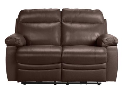 An Image of Argos Home Paolo 2 Seater Power Recliner Sofa - Black