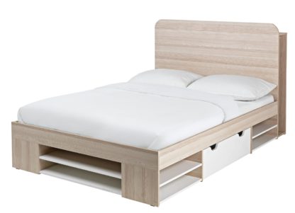 An Image of Habitat Pico Small Double Bed Frame - Two Tone